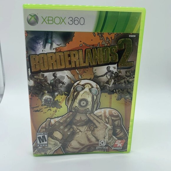 Borderlands 2 (Microsoft Xbox 360, 2012) Rated M - Mature 17+ Game, & Case - Picture 2 of 4